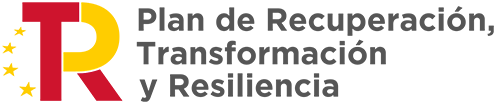 Logo Plan de Recuperación, Trransformación y Resiliencia